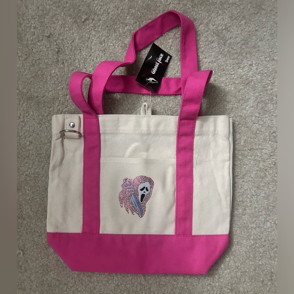 GHOSTFACE Canvas tote 👻